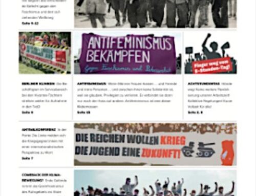 Die neue Juli/Aug.-SOZ (Sozialistische Zeitung) ist erschienen!